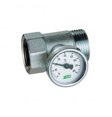 Тройник FAR хромированный с термометром (ВР-НР) 1FAR FK 3432 1