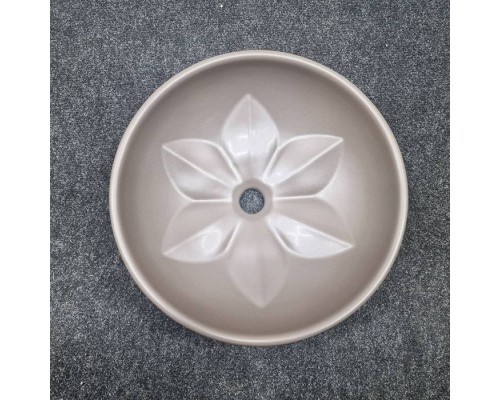 Azzurra Fleur Раковина накладна, 45х16см, без отв., цвет: Tortora. LALA045160F0TO*0 Azzurra Fleur Раковина накладна, 45х16см, без отв., цвет: Tortora. LALA045160F0TO*0
