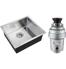 Комплект Мойка кухонная Zorg Inox R 4844 + Измельчитель Inox D ZR-56 D