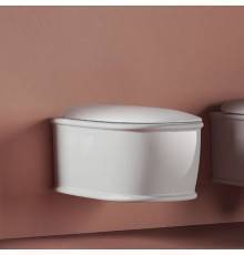 Artceram Atelier Унитаз подвесной, 52х37см, безободковый, с крепежом, цвет: белый. ATV001 01 00