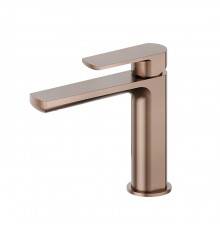 Newform Haka Смеситель для раковины, 1 отв., без донного клапана, цвет: PVD brushed copper bronze. 72012.59.067