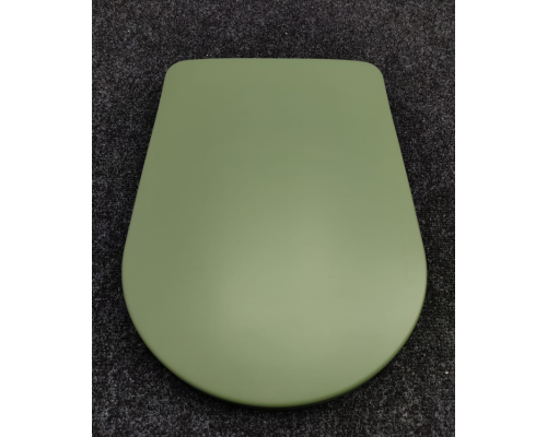 Kerasan Nolita Сиденье для унитаза SLIM быстросъемное, цвет Verde, петли хром. 539111 Kerasan Nolita Сиденье для унитаза SLIM быстросъемное, цвет Verde, петли хром. 539111