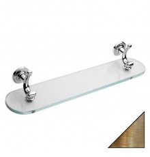 СНЯТ С ПР-ВА !!! ON 113.92 OLDBRASS Полочка стеклянная, 60 см ON11392