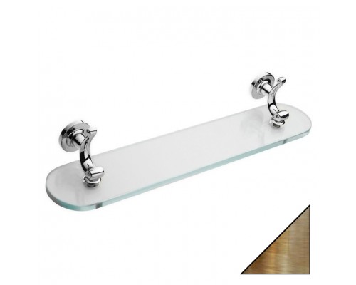 СНЯТ С ПР-ВА !!! ON 113.92 OLDBRASS Полочка стеклянная, 60 см ON11392