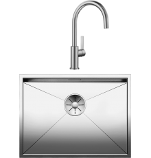 Комплект Мойка кухонная Blanco Zerox 500-U + Смеситель Candor 523120