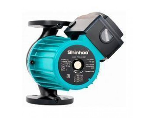 Насос, SHINHOO, циркуляционный, BASIC 15-4S N 130 1x230V c проточной частью из нержавеющей стали Насос, SHINHOO, циркуляционный, BASIC 15-4S N 130 1x230V c проточной частью из нержавеющей стали