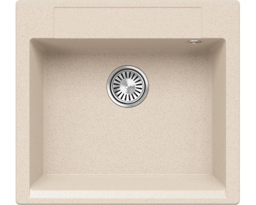 Мойка кухонная Polygran Argo 560 кремовая