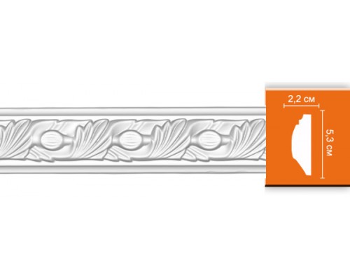 Молдинг с рисунком DECOMASTER 98102F гибкий (53*22*2400мм) Молдинг с рисунком DECOMASTER 98102F гибкий (53*22*2400мм)