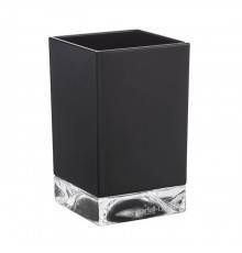 Laufen Kartell Стакан 7х7х12см., настольный, пластик, цвет: плотный черный. 3.8233.0.091.000.1
