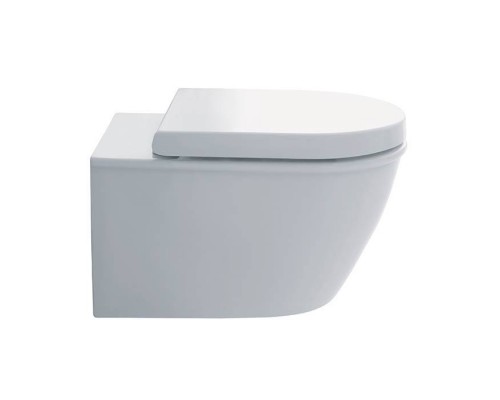 Duravit Darling New Унитаз подвесной компакт с вертикальным смывом, вкл. крепление Durafix, 36x48.5см, Цвет: Белый. 2549090000 Duravit Darling New Унитаз подвесной компакт с вертикальным смывом, вкл. крепление Durafix, 36x48.5см, Цвет: Белый. 2549090000