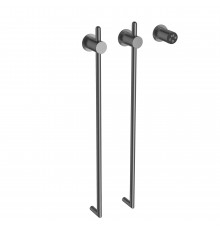 Полотенцесушитель электрический Wonzon   Woghand WW-AL3621-GM, темный графит