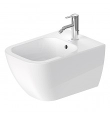 Duravit Happy D.2 Биде подвесное с 1 отв под смеситель, с креплением, цвет: белый . 2258150000