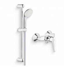 Душевой комплект Смеситель для душа Grohe BauFlow 23632000 + Гарнитур Tempesta New 27598001