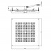 BOSSINI DREAM-CUBE Верхний душ 470 x 470 мм, с 10 LED (белый), блок питания/управления, цвет: черный матовый. H37453.073