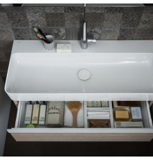 Laufen VAL Раковина 95х42х11.5 см, 1 отв., покрытие LLC, цвет: белый. 8.1028.7.400.104.1
