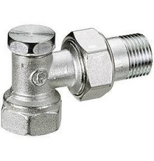 Вентили для радиаторов Клапан угловой отсечной R16D2, 3/4, хромированный GIA R16DX004