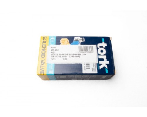 Запасные части для котельного оборудования Вентиль Tork 3/8 NA GKC 0251253 Запасные части для котельного оборудования Вентиль Tork 3/8 NA GKC 0251253