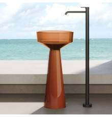 Dea Design Pedestal Basin Раковина напольная d42хh85см, цвет: sunset. DD2018 425 R1