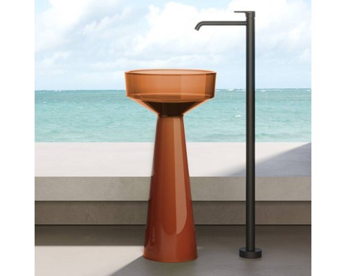 Dea Design Pedestal Basin Раковина напольная d42хh85см, цвет: sunset. DD2018 425 R1 Dea Design Pedestal Basin Раковина напольная d42хh85см, цвет: sunset. DD2018 425 R1