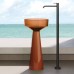 Dea Design Pedestal Basin Раковина напольная d42хh85см, цвет: sunset. DD2018 425 R1
