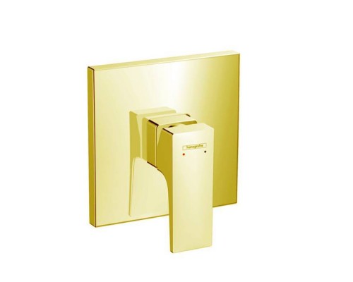 Hansgrohe Metropol Встраиваемый смеситель для душа, внешняя часть, цвет: золото. 32565990 Hansgrohe Metropol Встраиваемый смеситель для душа, внешняя часть, цвет: золото. 32565990