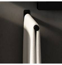 Agape Mach 2 Полотенцедержатель 40.4см., подвесной, цвет: черный. AMC20934E
