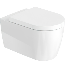 Унитаз подвесной Duravit ME by Starck 25280900001 с микролифтом