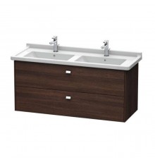 Duravit  Brioso Тумба подвесная, 122x46.9х56.3см, с раковиной, с 2 выдвижными ящиками, цвет: каштан темный. 0332130000,  BR414401053