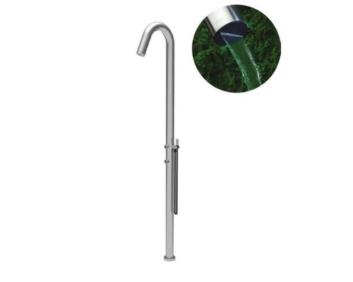 Fima Carlo Frattini Outdoor Душевая колонна с одним выходом OUTSIDE, цвет: нержавеющая сталь. F5970X2CINOX