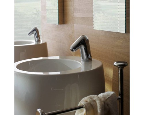 Laufen Alessi One Раковина 53х53х90см, 1 отв., свободностоящие, покрытие LLC, цвет: белый. 8.1197.2.400.104.1 Laufen Alessi One Раковина 53х53х90см, 1 отв., свободностоящие, покрытие LLC, цвет: белый. 8.1197.2.400.104.1