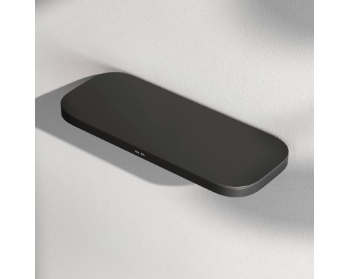 A8F37622 Полка для душа прямая, черный