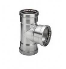 Тройник, Viega, Sanpress Inox XL, нержавеющая сталь, 108,0 x 54 x 108,0 мм, модель 2318XL
