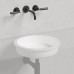 Salini Marea Раковина врезная снизу 42х42х12.8cм, без отв., без перелива, S-Stone, цвет: белый матовый. 1802204M