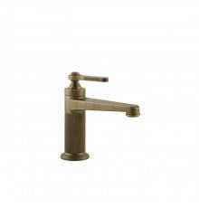 Gessi Venti20 Смеситель для раковины, на 1 отв., с донным клапаном, цвет: Antique Brass. 65001#713