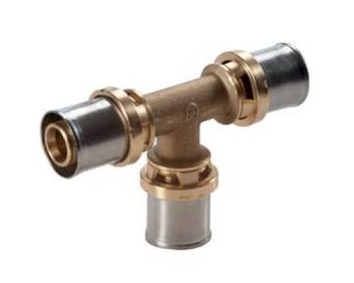 Тройник, Giacomini, RM150, 20 x 2, латунь, для труб GIACOTHERM, GIACOFLEX и многослойных Тройник, Giacomini, RM150, 20 x 2, латунь, для труб GIACOTHERM, GIACOFLEX и многослойных