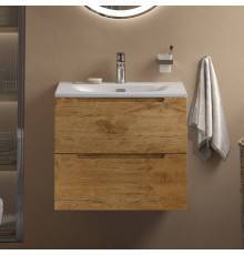 Тумба с раковиной BelBagno Etna 70 rovere nature, раковина BB-8099-70