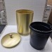 3SC Bally Ведро Oslash;22х30см., с крышкой, ручка Zar, цвет: Matt Satin Brass. FSC65/02LX