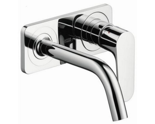 AX 34 112 000 Citterio M Смеситель для раковины 167 мм, на 2 отв., настенный (внешняя монт. ч.) 34112000