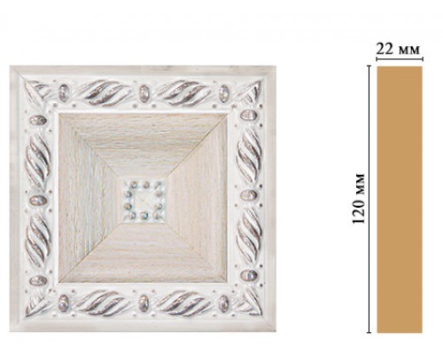 Вставка цветная DECOMASTER D208-14 (120*120*22мм) Вставка цветная DECOMASTER D208-14 (120*120*22мм)