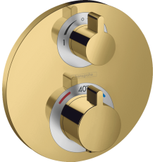 HG 15 758 990 Ecostat S Термостат для 2х потребителей (внешняя монтажная часть) 15758990