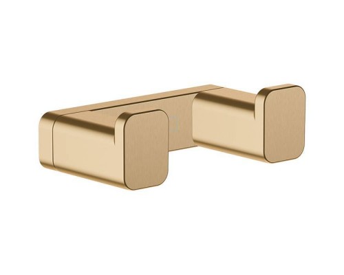 Hansgrohe AddStoris Крючок двойной, цвет: шлифованная бронза. 41755140 Hansgrohe AddStoris Крючок двойной, цвет: шлифованная бронза. 41755140