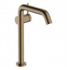 Hansgrohe Tecturis S Смеситель для раковины, на 1 отв., высокий, цвет: бронза матовая. 73370140