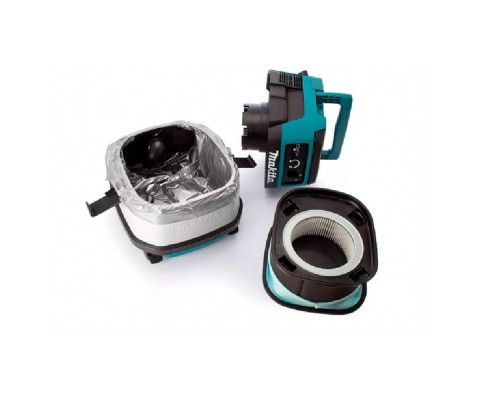 Пылесос аккумуляторный Makita DVC860LZ (б/акк,б/зу)