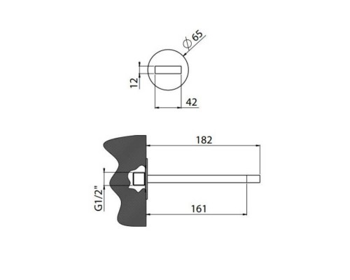 Carimali MySpring Излив для раковины/ванны 16.1см., настенный, цвет: хром. 0-SPZ2900-CR Carimali MySpring Излив для раковины/ванны 16.1см., настенный, цвет: хром. 0-SPZ2900-CR