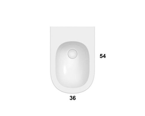 Globo Lalita Биде напольное 54х36хh43см, с 1 отв., с креплением, цвет: белый. LT009BI*1 Globo Lalita Биде напольное 54х36хh43см, с 1 отв., с креплением, цвет: белый. LT009BI*1
