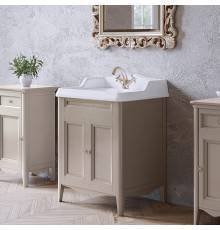 TW Veronica Nuovo комплект мебели напольный, с 2-мя дверцами, с доводчиками Blum, ручки: бронза, 68см, Цвет: tortora. VER2068-T+AR824bi*1 комплект