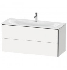 Duravit XSquare База подвесная 121x47.8x56см с раковиной, 2 яшика, цвет: глянцевый белый. 2344120000,  XS432602222