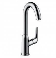 Hansgrohe Novus Однорычажный смеситель для раковины 240 с поворотным изливом (120ordm;), без сливного набора, хром. 71128000
