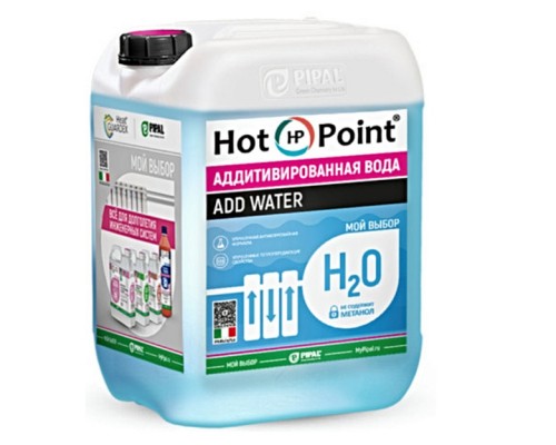 Вода котловая Pipal Chemicals HotPoint Add Water 10кг. 5054010010 Вода котловая Pipal Chemicals HotPoint Add Water 10кг. 5054010010