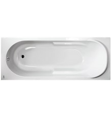 Акриловая ванна ALBA SPA Arabella без опоры 170x75 см, пристенная, белая